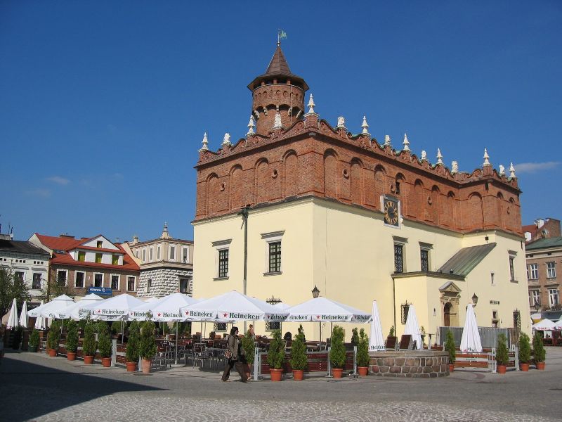 Cool, oder? Das Rathaus der Stadt Tarnów.