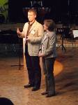 Projektleiter Thomas Reiter mit Frau Beemers