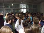 Großer Andrang der Zuhörer