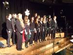Der Oberstufenchor singt