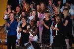 Der Oberstufenchor mit der Hymne.