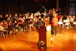 Die con brio-Klassen der Jahrgänge 5 und 6 treten erstmals gemeinsam auf.