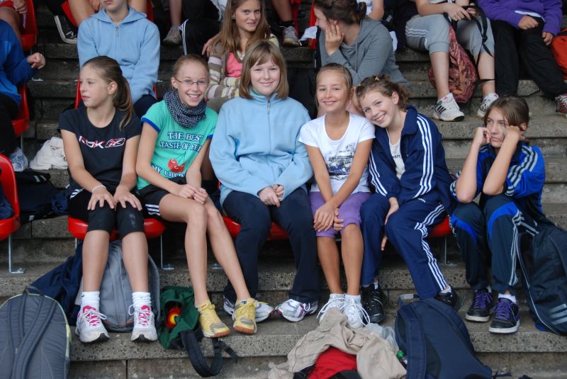 Oft im Bild: Die 7b.