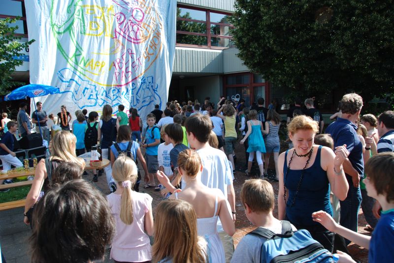 Sturm der Schule.