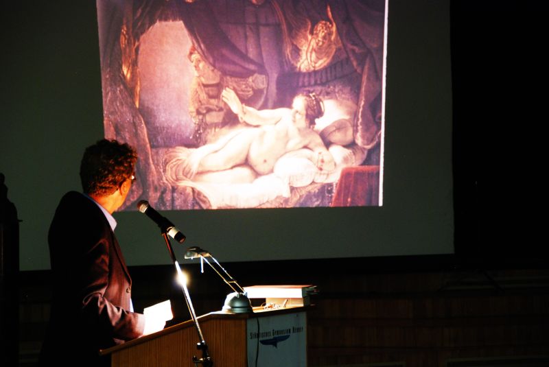 Ein Bildnis der Danaë.