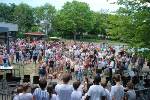 Dem Kennenlernfest war das Wetter noch gesonnen.