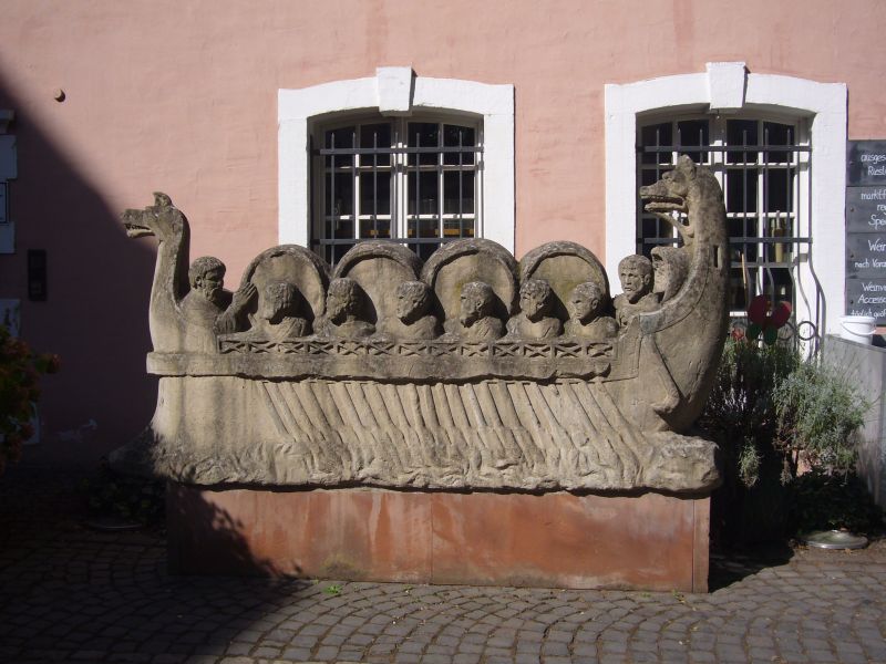 Rudernde Sklaven