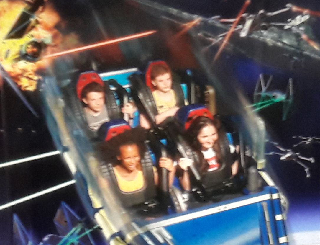 Am Wochenende im Eurodisney.