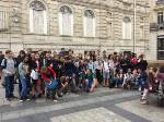 Die deutsch-französische Gruppe in Paris.