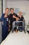 Junio-Ingenieure und Paten: Daumen hoch!