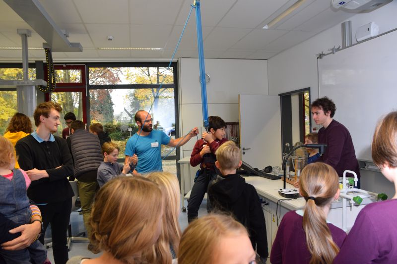 Physik am eigenen Leib erleben.