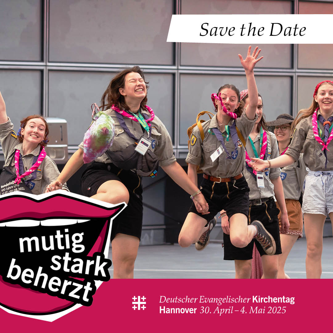 Mutig Stark Beherzt - Motto des Kirchentags