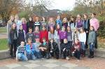 Die Klasse 6d von und mit Herrn Seidel.
